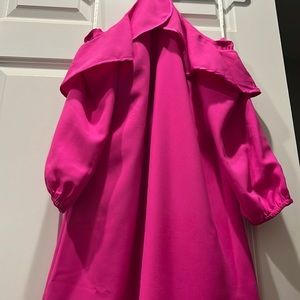 NWT Fuchsia off the should Lily Pulitzer Dress!